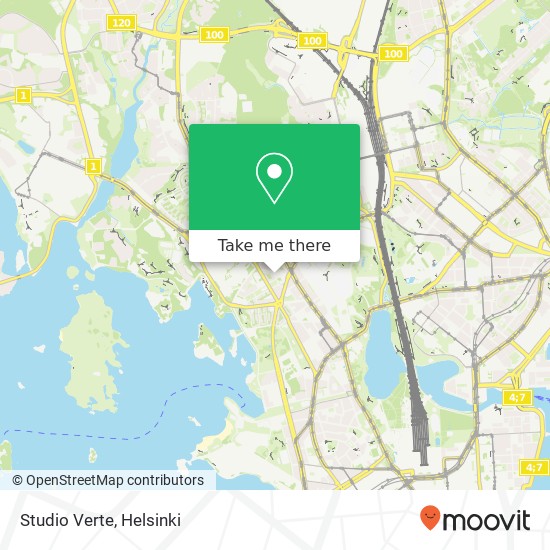 Studio Verte map