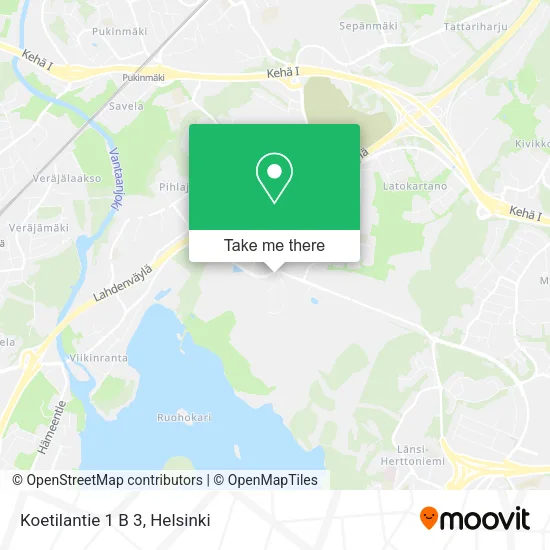 Koetilantie 1 B 3 map