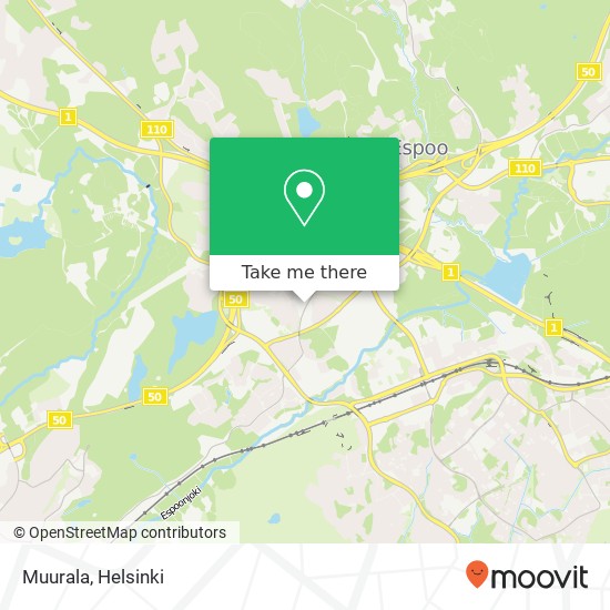 Muurala map