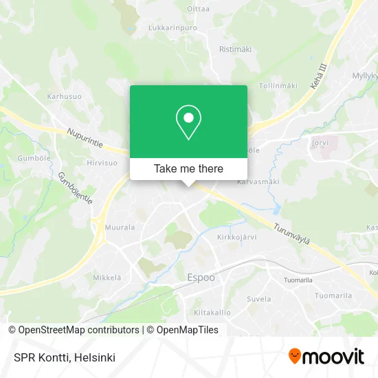 SPR Kontti map