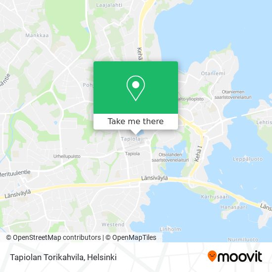 Tapiolan Torikahvila map