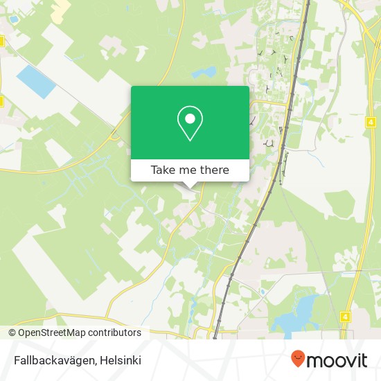 Fallbackavägen map