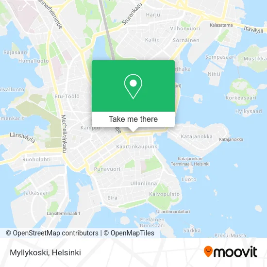 Myllykoski map