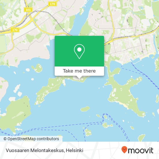 Vuosaaren Melontakeskus map