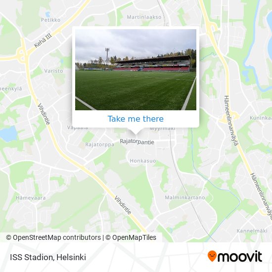 ISS Stadion map