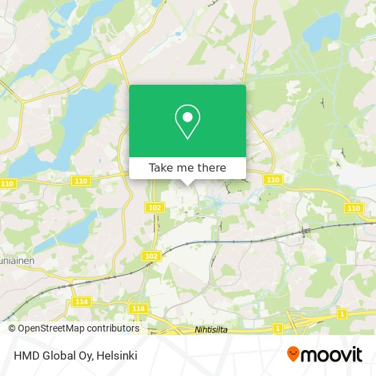 HMD Global Oy map