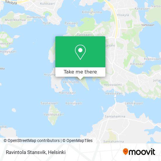 Ravintola Stansvik map