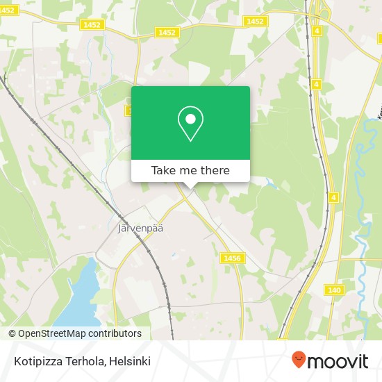 Kotipizza Terhola map