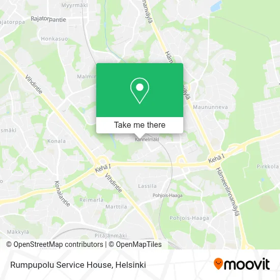 Rumpupolu Service House map