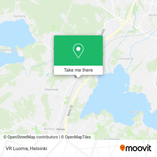 VR Luoma map