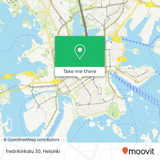 fredrikinkatu 30 map