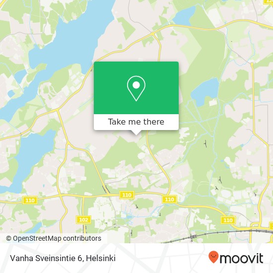 Vanha Sveinsintie 6 map