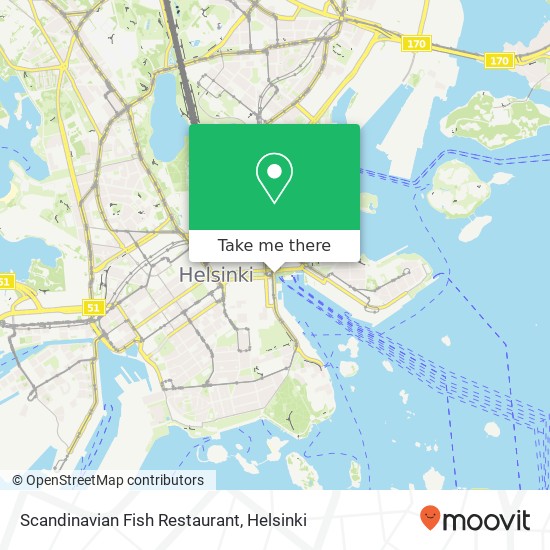 Scandinavian Fish Restaurant map
