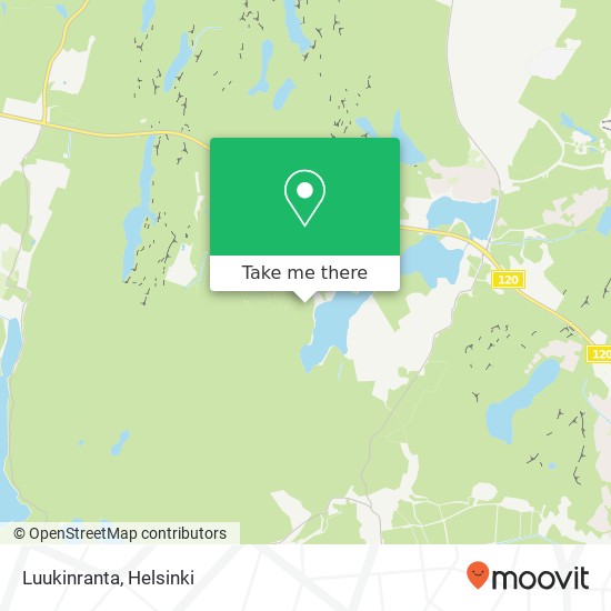 Luukinranta map