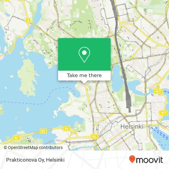 Prakticonova Oy map