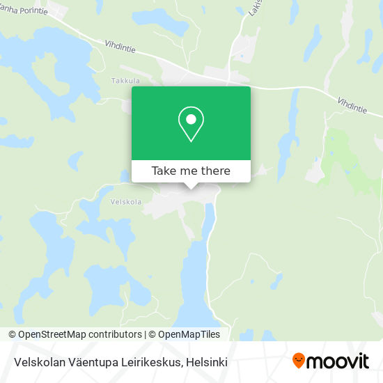 Velskolan Väentupa Leirikeskus map