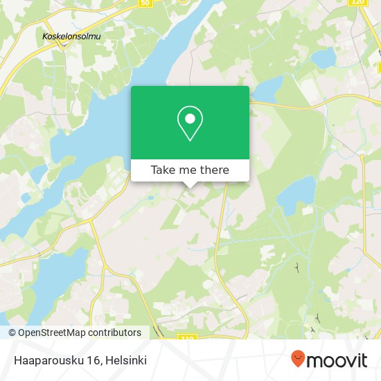 Haaparousku 16 map