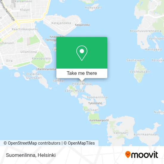 Suomenlinna map