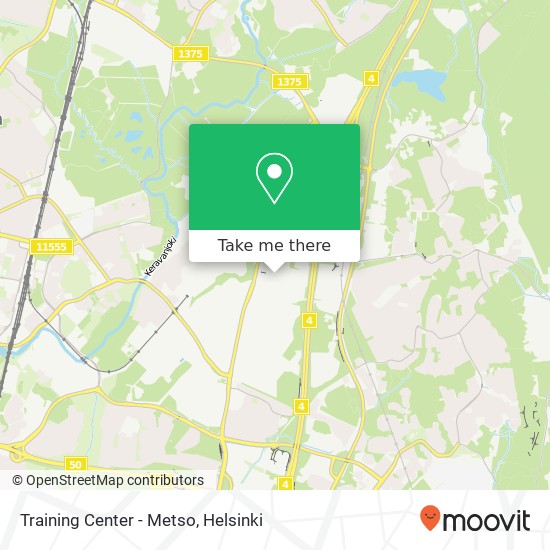 Training Center - Metso map