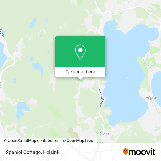 Spaniel Cottage map