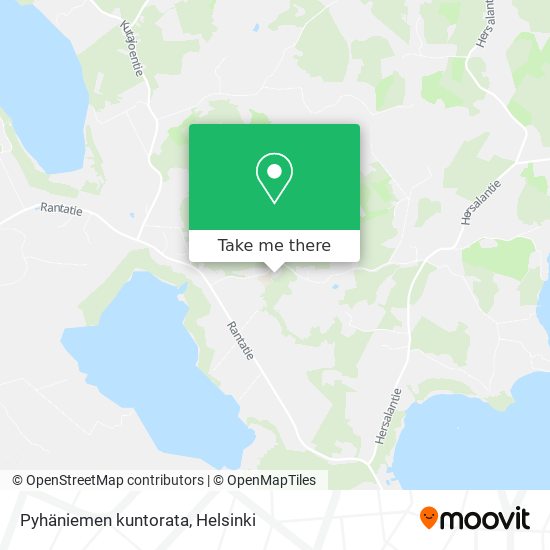 Pyhäniemen kuntorata map