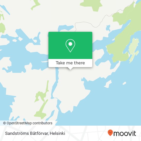 Sandströms Båtförvar map
