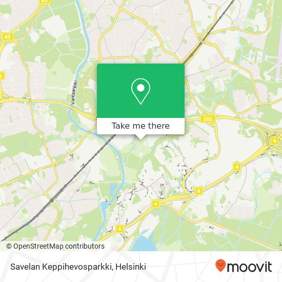 Savelan Keppihevosparkki map