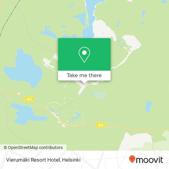 Vierumäki Resort Hotel map