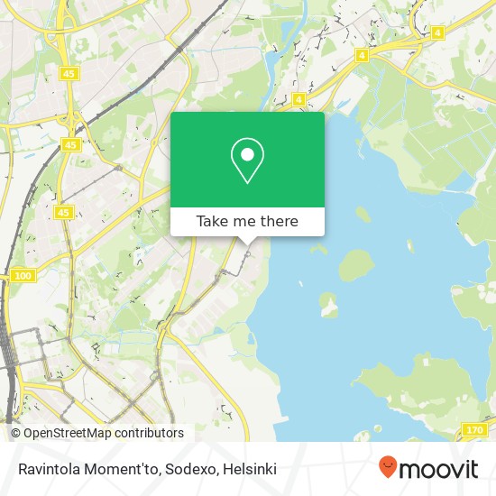 Ravintola Moment'to, Sodexo map