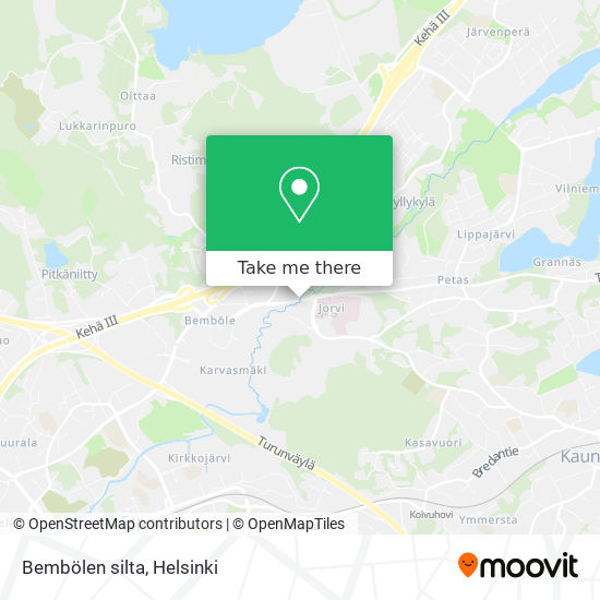 Bembölen silta map