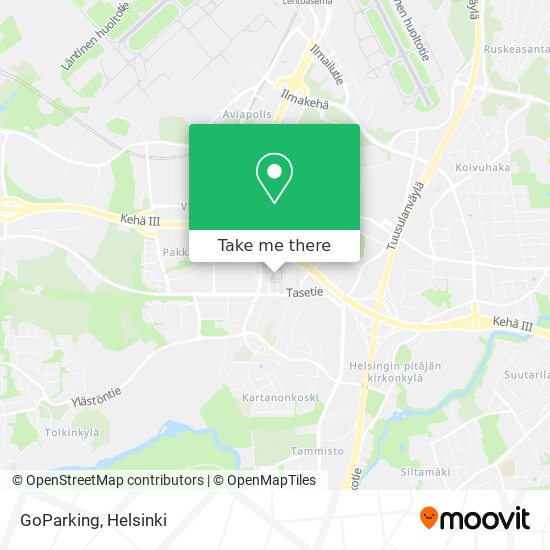 GoParking map