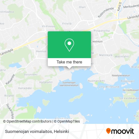 Suomenojan voimalaitos map