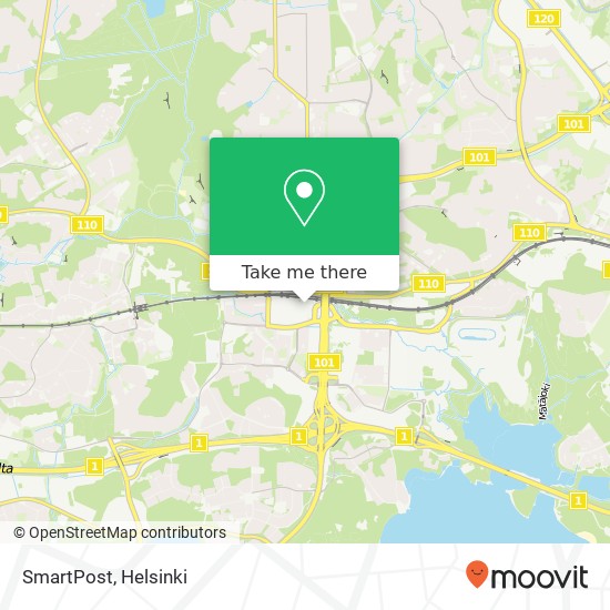 SmartPost map