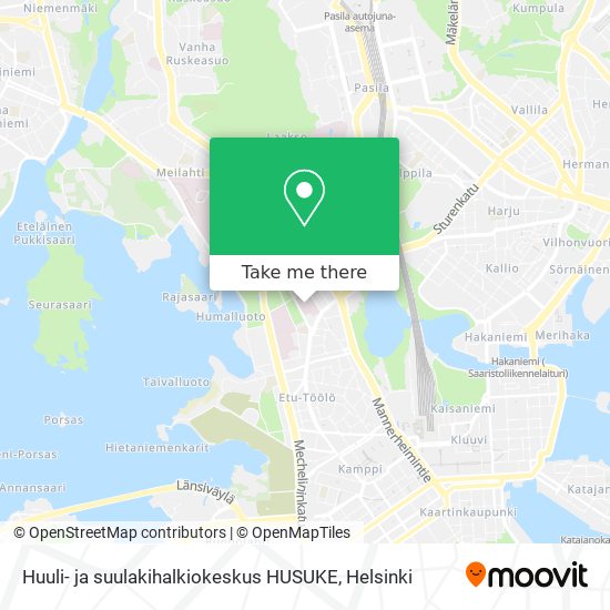 Huuli- ja suulakihalkiokeskus HUSUKE map