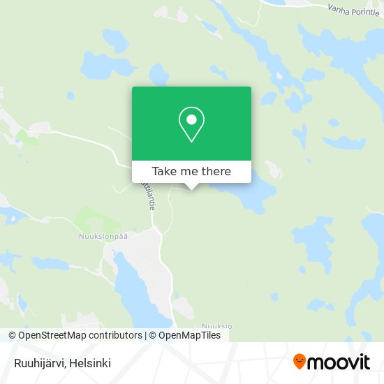 Ruuhijärvi map