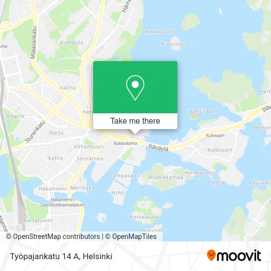 Työpajankatu 14 A map