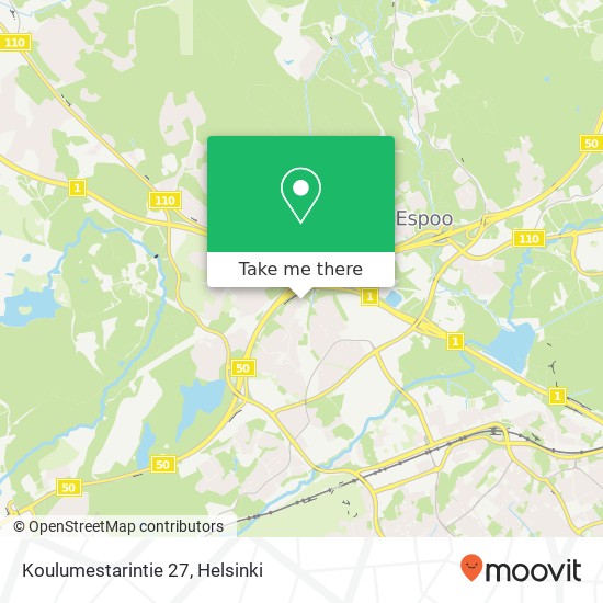 Koulumestarintie 27 map