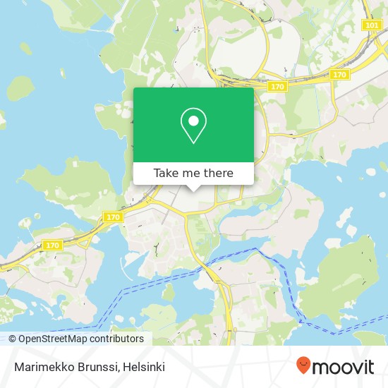 Marimekko Brunssi map