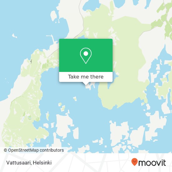 Vattusaari map