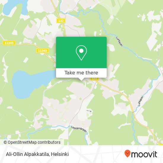 Ali-Ollin Alpakkatila map