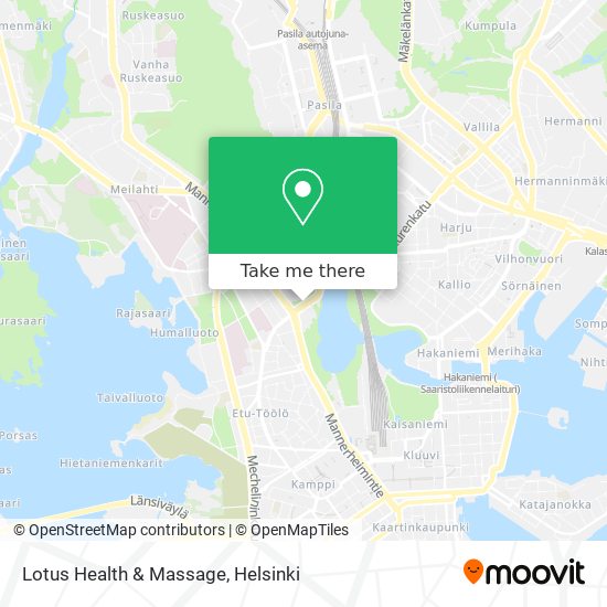 Lotus Health & Massage map