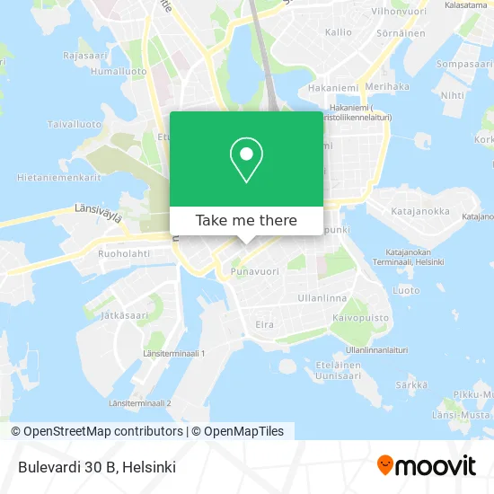 Bulevardi 30 B map