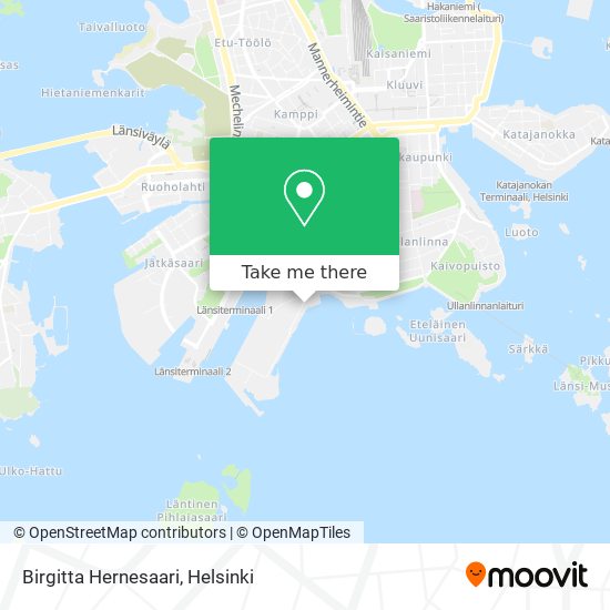 Birgitta Hernesaari map