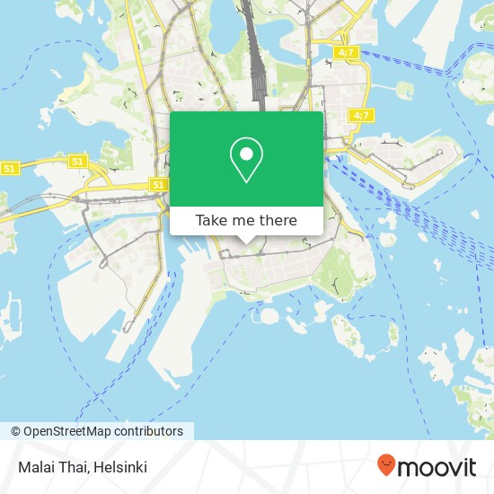 Malai Thai, Sepänkatu 13 FI-00150 Helsinki map