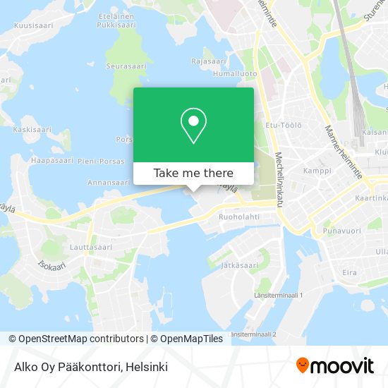 Alko Oy Pääkonttori map