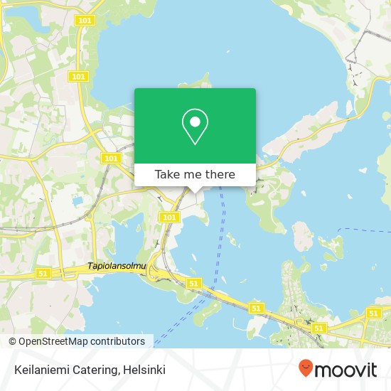 Keilaniemi Catering, Keilaranta 14 FI-02150 Espoo map