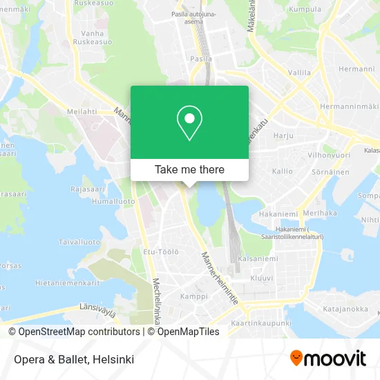 Opera & Ballet map