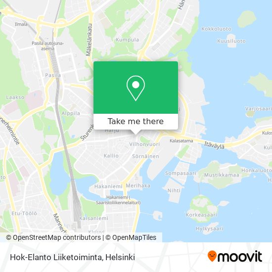 Hok-Elanto Liiketoiminta map