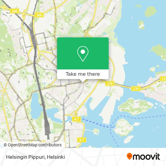 Helsingin Pippuri map