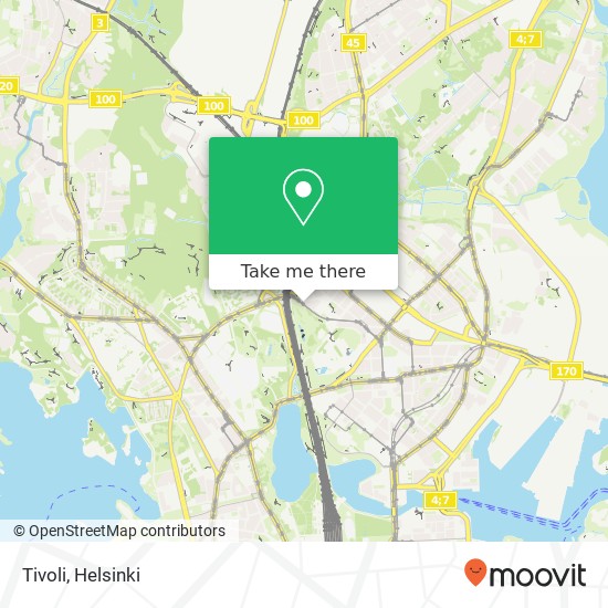 Tivoli, Viborgsgatan FI-00520 Helsinki map